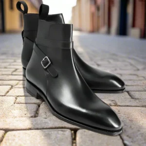 Black Riley Maharaja Noir Jodhpur Boot