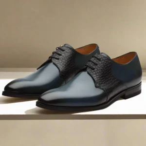 Mormont Navy Blue Black Exotic Derby