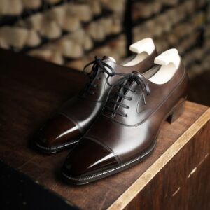Dark Brown Leather Oxford Royale