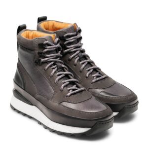 Leather Dreketi High Top Sneaker Boots