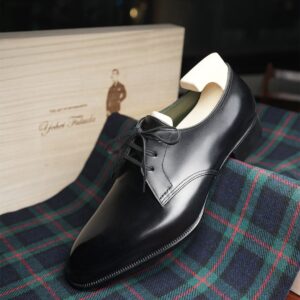Midnight Regent Black Leather Derby