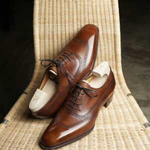 Royal Tan Chestnut Oxfords