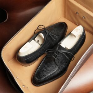 The Nero Pebble Black Derby